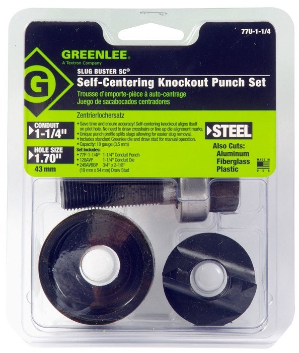 PUNCH UNIT ASSY, 1 1/4 CONDUIT Professional. Nothing Less.™ 783310108047