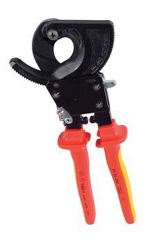 CUTTER,RATCHET CABLE-INSULATED